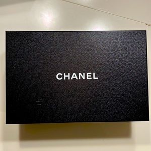 Chanel large shoes box